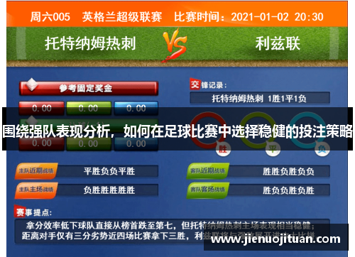围绕强队表现分析，如何在足球比赛中选择稳健的投注策略